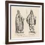 Prester John Legendary Christian King and Priest of the Middle Ages Pictured Here with His Page-null-Framed Art Print