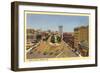 Preston Gardens, Baltimore-null-Framed Art Print