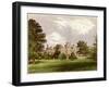 Preston Hall, Kent, Home of the Brassey Family, C1880-Benjamin Fawcett-Framed Giclee Print