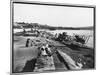 Preston Sands Beach, Paignton, Devon-null-Mounted Photographic Print