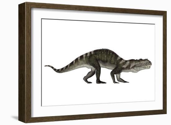 Prestosuchus Dinosaur-Stocktrek Images-Framed Art Print