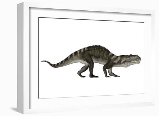 Prestosuchus Dinosaur-Stocktrek Images-Framed Art Print