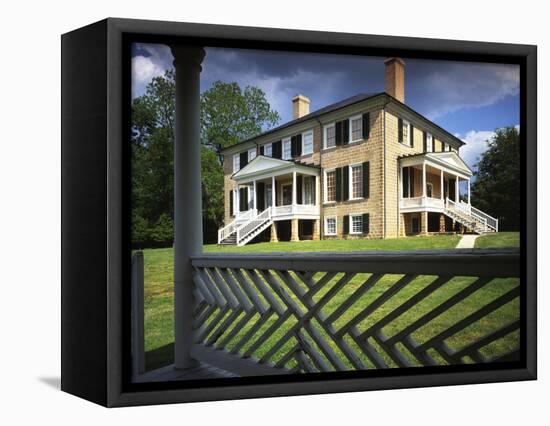 Prestwould Plantation, Mecklenburg County, Virginia, USA-Charles Gurche-Framed Stretched Canvas