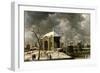 Presumed View of an Amsterdam Gate in Winter, 1622-Abrahamsz Beerstraten-Framed Giclee Print