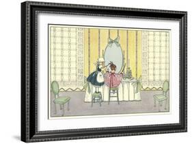 Pretend Beauty Salon-null-Framed Art Print