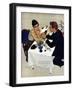 Pretend You Love Me - Saturday Evening Post "Leading Ladies", February 22, 1958 pg.40-Kurt Ard-Framed Premium Giclee Print