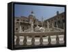 Pretoria Fountain, Palermo, Sicily, Italy-Oliviero Olivieri-Framed Stretched Canvas