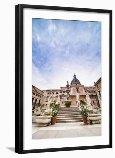 Pretoria Fountain, Pretoria Square (Piazza)-Matthew Williams-Ellis-Framed Photographic Print