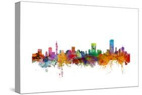 Pretoria South Africa Skyline-Michael Tompsett-Stretched Canvas