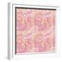 Pretty and Pink-Swirl dot coordinate-Julie Goonan-Framed Giclee Print