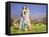 Pretty Baa-Lambs, 1851-Ford Madox Brown-Framed Stretched Canvas