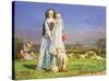 Pretty Baa-Lambs, 1851-Ford Madox Brown-Stretched Canvas