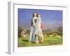Pretty Baa-Lambs, 1851-Ford Madox Brown-Framed Giclee Print