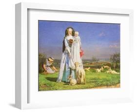 Pretty Baa-Lambs, 1851-Ford Madox Brown-Framed Giclee Print