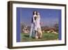 Pretty Baa Lambs-Ford Madox Brown-Framed Art Print
