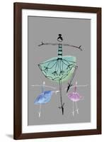 Pretty Ballerinas I-Callie Crosby and Rebecca Daw-Framed Giclee Print