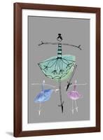 Pretty Ballerinas I-Callie Crosby and Rebecca Daw-Framed Giclee Print