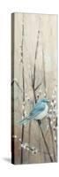 Pretty Birds Neutral II-Julia Purinton-Stretched Canvas