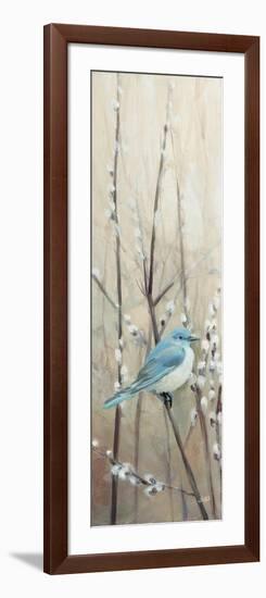 Pretty Birds Neutral II-Julia Purinton-Framed Art Print