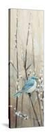 Pretty Birds Neutral II-Julia Purinton-Stretched Canvas