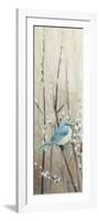 Pretty Birds Neutral II-Julia Purinton-Framed Art Print