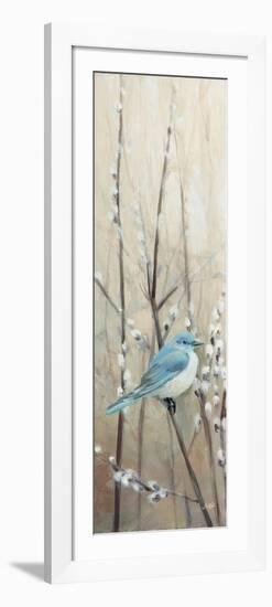 Pretty Birds Neutral II-Julia Purinton-Framed Art Print