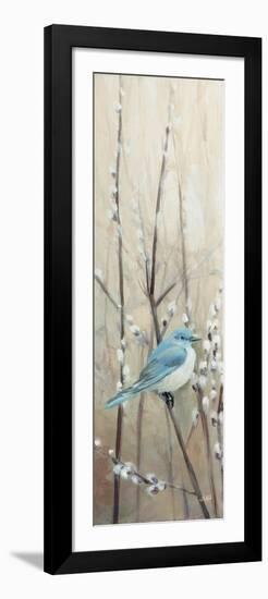 Pretty Birds Neutral II-Julia Purinton-Framed Art Print