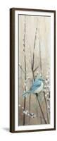 Pretty Birds Neutral II-Julia Purinton-Framed Premium Giclee Print