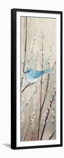 Pretty Birds Neutral III-Julia Purinton-Framed Premium Giclee Print