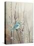 Pretty Birds Neutral IV Crop-Julia Purinton-Stretched Canvas