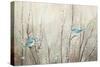 Pretty Birds Neutral-Julia Purinton-Stretched Canvas