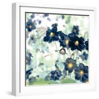 Pretty Black Flowers IV-Suzie Pibworth-Framed Giclee Print