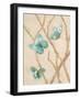 Pretty Blue Flight 1-Colleen Sarah-Framed Art Print