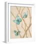 Pretty Blue Flight 1-Colleen Sarah-Framed Art Print