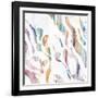 Pretty Carousel I-Rikki Drotar-Framed Giclee Print