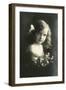 Pretty Child with Flowers-null-Framed Photographic Print