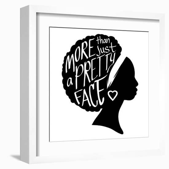 Pretty Face 1-Marcus Prime-Framed Art Print