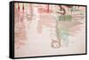 Pretty Flamingo-Valda Bailey-Framed Stretched Canvas