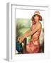 "Pretty in Pink,"August 2, 1930-Ellen Pyle-Framed Giclee Print
