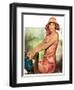 "Pretty in Pink,"August 2, 1930-Ellen Pyle-Framed Giclee Print