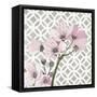 Pretty in Pink Blossoms 3-Megan Swartz-Framed Stretched Canvas