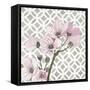 Pretty in Pink Blossoms 3-Megan Swartz-Framed Stretched Canvas