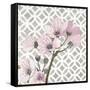 Pretty in Pink Blossoms 3-Megan Swartz-Framed Stretched Canvas