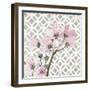 Pretty in Pink Blossoms 3-Megan Swartz-Framed Art Print