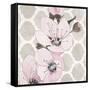 Pretty in Pink Blossoms 4-Megan Swartz-Framed Stretched Canvas