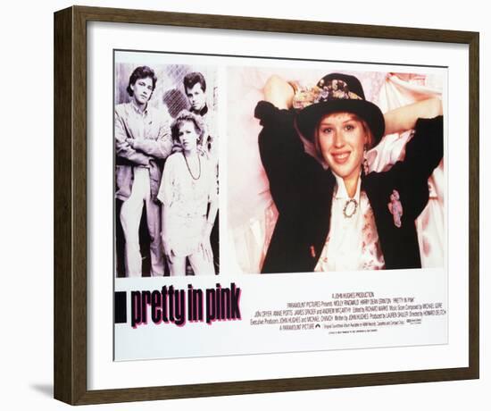 Pretty in Pink - Lobby Card Reproduction-null-Framed Photo
