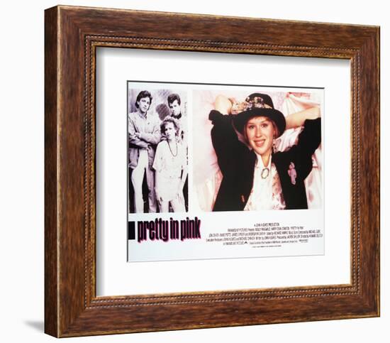 Pretty in Pink - Lobby Card Reproduction-null-Framed Photo