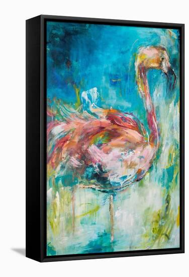 Pretty in Pink No. 1-Hilma Koelman-Framed Stretched Canvas