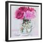 Pretty in Pink Peonies-Jenny Westenhofer-Framed Art Print