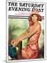 "Pretty in Pink," Saturday Evening Post Cover, August 2, 1930-Ellen Pyle-Mounted Giclee Print